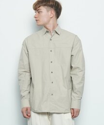 THE-ABON（エイボン）の「M456 over washing cut shirt beige（シャツ/ブラウス）」