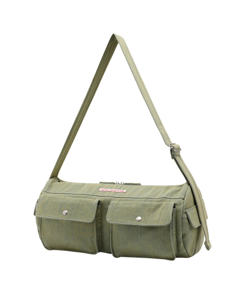 AMESWORLDWIDE(アメスワールドワイド)の「DENIM DUFFLE BAG KHAKI(メッセンジャーバッグ・レディース・その他・FREE)」の3枚目の写真