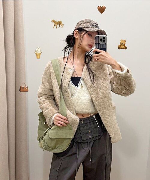 AMESWORLDWIDE(アメスワールドワイド)の「DENIM DUFFLE BAG KHAKI(メッセンジャーバッグ・レディース・その他・FREE)」の21枚目の写真
