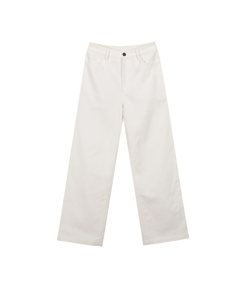 ITZAVIBE(イッザバイブ)の「LETTERING CHINO PANTS - WHITE(その他パンツ・レディース・その他・ONE SIZE)」の10枚目の写真