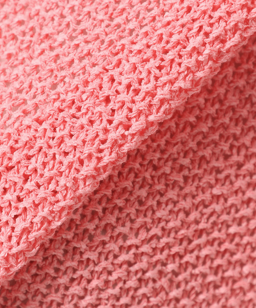 Spick & Span（スピックアンドスパン）の「《WEB限定カラー有り / 追加》ペーパーヤーン2WAYルーズプルオーバー（ニット/セーター・レディース・マルチ/アイボリー/ピンク/ネイビー・FREE）」の20枚目の写真