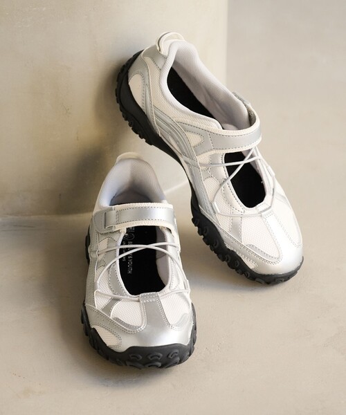 FILA（フィラ）の「【別注】＜FILA＞エシャッペ ECHAPPE VCv2/スニーカー（スニーカー・レディース・ブラック/シルバー・25cm/24.5cm/24cm/23.5cm/23cm）」の19枚目の写真