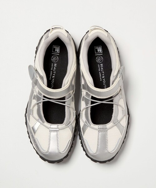 FILA（フィラ）の「【別注】＜FILA＞エシャッペ ECHAPPE VCv2/スニーカー（スニーカー・レディース・ブラック/シルバー・25cm/24.5cm/24cm/23.5cm/23cm）」の22枚目の写真
