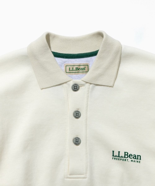 L.L.Bean(エルエルビーン)の「【JAPAN EDITION】ポーテージ・ポロスウェットシャツ(スウェット・レディース・アイボリー/ライトグレー/ネイビー・MEDIUM)」の22枚目の写真