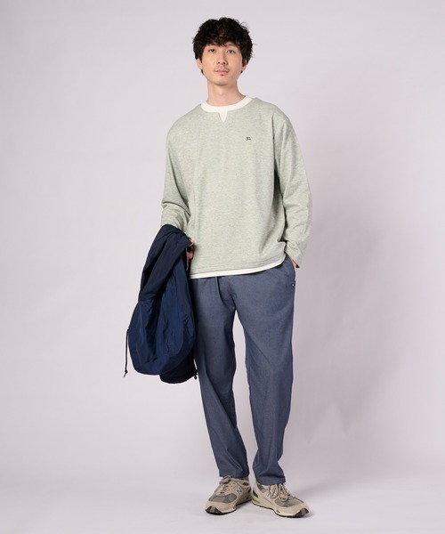 Arnold Palmer（アーノルドパーマー）の「デニムライク ワンサイズパンツ（デニムパンツ・レディース・ブルーグレー/ブルー/ネイビー・F）」の6枚目の写真