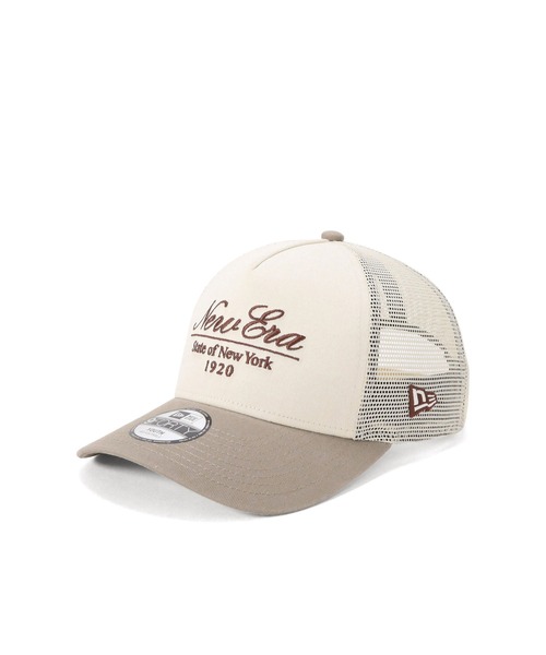 NEW ERA(ニューエラ)の「ニューエラ キッズメッシュキャップ 9FORTYA-FRAME(キャップ・キッズ・ベージュ/ホワイト/ブラック・52-56cm)」の4枚目の写真