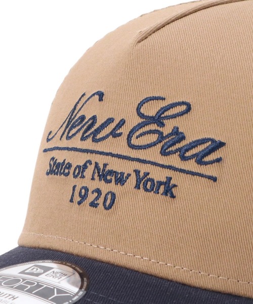 NEW ERA(ニューエラ)の「ニューエラ キッズメッシュキャップ 9FORTYA-FRAME(キャップ・キッズ・ベージュ/ホワイト/ブラック・52-56cm)」の18枚目の写真