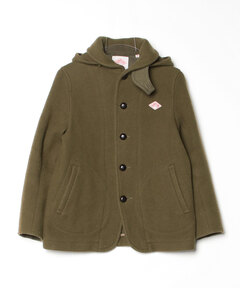 MEN'S WOOL MELTON WORK JACKET（その他アウター）｜DANTON（ダントン