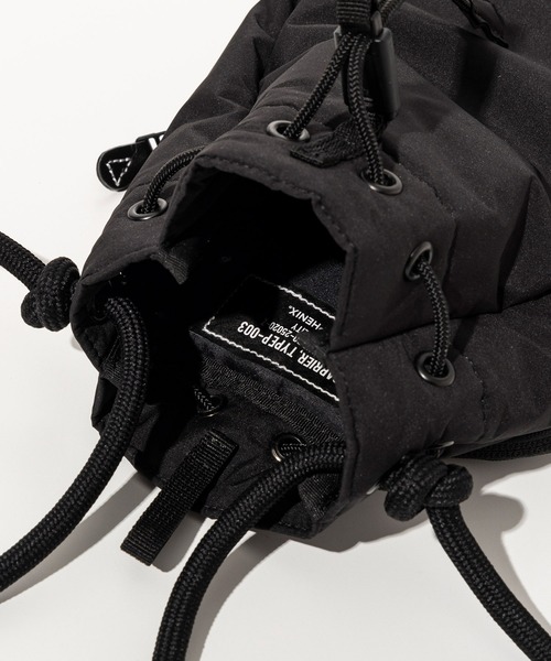 PHENIX COLLECTION（フェニックスコレクション）の「PHENIX COLLECTION(フェニックスコレクション)CARRIER, TYPE P-003（ハンドバッグ・メンズ・ブラック/ベージュ・ONE SIZE）」の5枚目の写真