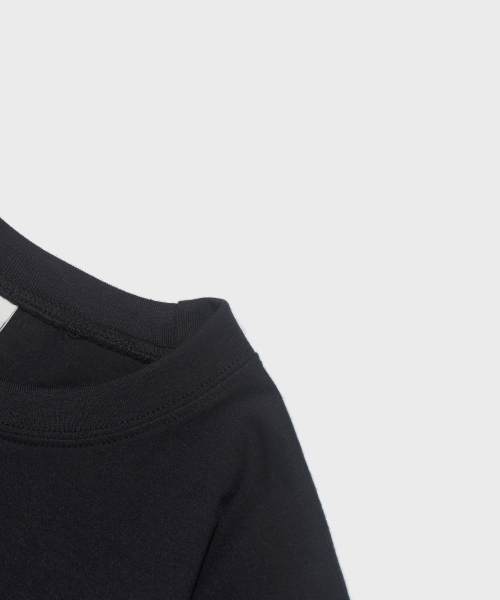 CARGOBROS FOR WOMAN(カーゴブロスフォーウィメン)の「レタリングレイヤードロングスリーブ(チャコール)(Tシャツ/カットソー・レディース・その他・FREE)」の3枚目の写真