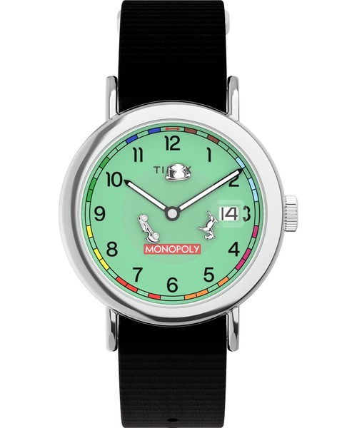 TIMEX（タイメックス）の「TIMEX/タイメックス Timex X Monopoly - Weekender 腕時計 TX-TW2Y47000 メンズ（アナログ腕時計・メンズ・グリーン・FREE）」の3枚目の写真