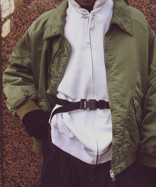WISM(ウィズム)の「WISM ORIGINAL PRODUCT Waffle Hoodie(パーカー・メンズ・ホワイト/ブラック・MEDIUM/LARGE)」の8枚目の写真