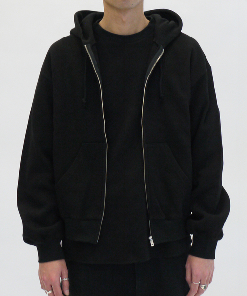 WISM(ウィズム)の「WISM ORIGINAL PRODUCT Waffle Hoodie(パーカー・メンズ・ホワイト/ブラック・MEDIUM/LARGE)」の12枚目の写真