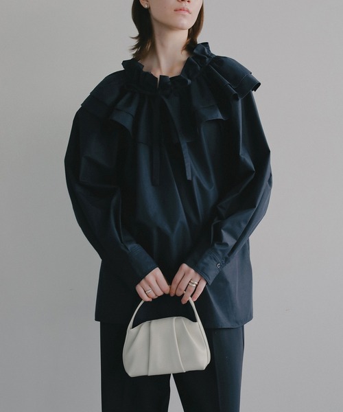 MANOF(マノフ)の「LUMEN FANTINE BAG(ハンドバッグ・レディース・イエロー/ライトグレー/ブラック・F)」の10枚目の写真