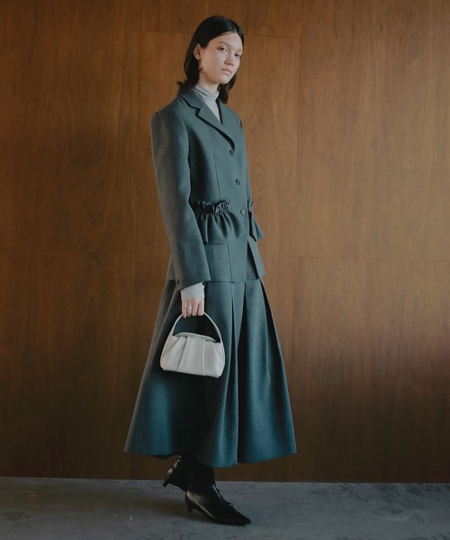 MANOF(マノフ)の「LUMEN FANTINE BAG(ハンドバッグ・レディース・イエロー/ライトグレー/ブラック・F)」の14枚目の写真