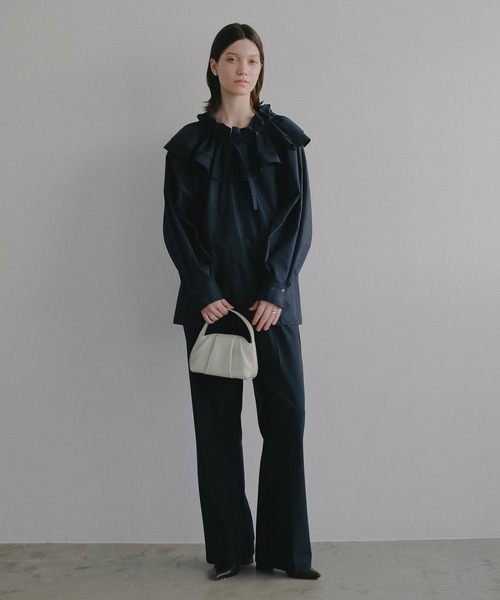 MANOF(マノフ)の「LUMEN FANTINE BAG(ハンドバッグ・レディース・イエロー/ライトグレー/ブラック・F)」の13枚目の写真
