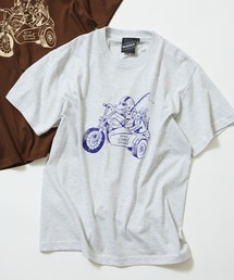 CAHLUMN/カウラム Silk Cotton Long Sleeve T-Shirt/シルク コットン