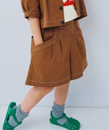 p.premier | タックキュロットハーフパンツ(その他パンツ)