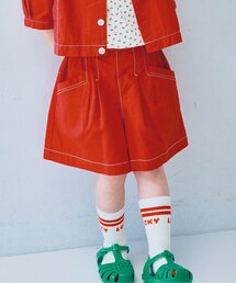 p.premier | タックキュロットハーフパンツ(その他パンツ)