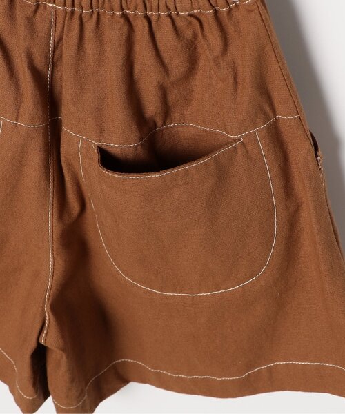 p.premier（ピードットプルミエ）の「タックキュロットハーフパンツ（その他パンツ・キッズ・ブラウン/レッド/ストライプ・140/130/120/110/100/90/80）」の18枚目の写真