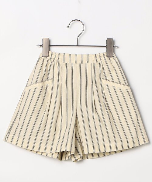 p.premier（ピードットプルミエ）の「タックキュロットハーフパンツ（その他パンツ・キッズ・ブラウン/レッド/ストライプ・140/130/120/110/100/90/80）」の13枚目の写真