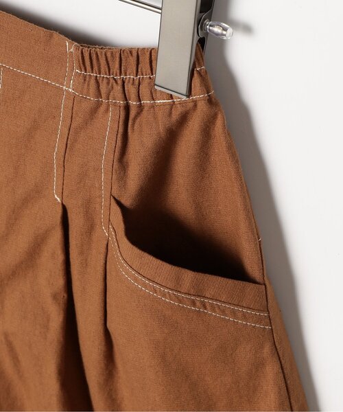 p.premier（ピードットプルミエ）の「タックキュロットハーフパンツ（その他パンツ・キッズ・ブラウン/レッド/ストライプ・140/130/120/110/100/90/80）」の21枚目の写真