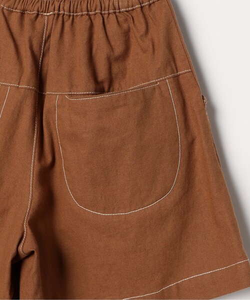 p.premier（ピードットプルミエ）の「タックキュロットハーフパンツ（その他パンツ・キッズ・ブラウン/レッド/ストライプ・140/130/120/110/100/90/80）」の19枚目の写真