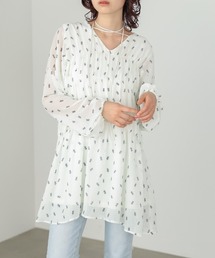 Bab | 花柄プリントミニワンピース(ワンピース)