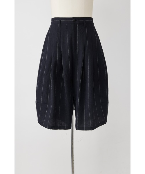 SHINYAKOZUKA（シンヤコヅカ）の「BAGGY SHORTS(ISSUE#8)（その他パンツ・メンズ・ストライプ/ブラック・X-SMALL/SMALL/MEDIUM/LARGE）」の6枚目の写真