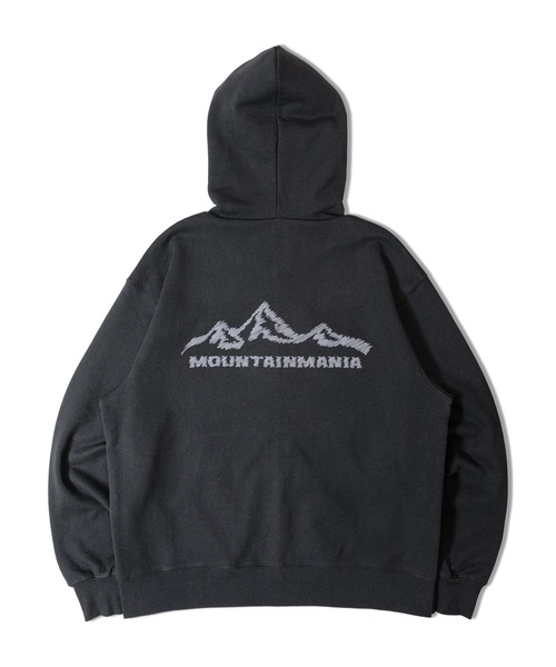 Mountain Mania(マウンテンマニア)の「MOUNTAIN MANIA BL 鬼裏毛リバーシブルZIPパーカー(パーカー・メンズ・ブラック/グレー/ブルー系・XL/L/M)」の2枚目の写真