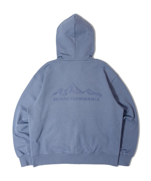 Mountain Mania(マウンテンマニア)の「MOUNTAIN MANIA BL 鬼裏毛リバーシブルZIPパーカー(パーカー・メンズ・ブラック/グレー/ブルー系・XL/L/M)」の10枚目の写真