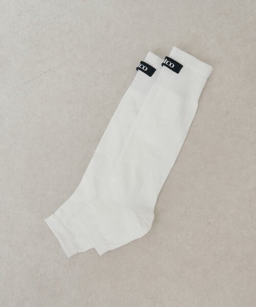 Chico（チコ）の「ネーム付きトレンカ（ソックス/靴下・レディース・アイボリー/ブラック/グレー・FREE）」の7枚目の写真