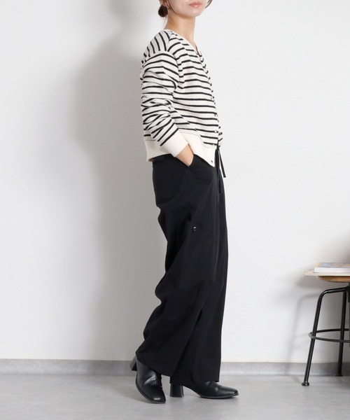 cepo（セポ）の「イージーカーゴバルーンパンツ（カーゴパンツ・レディース・オリーブ/ブラック・M/S）」の18枚目の写真