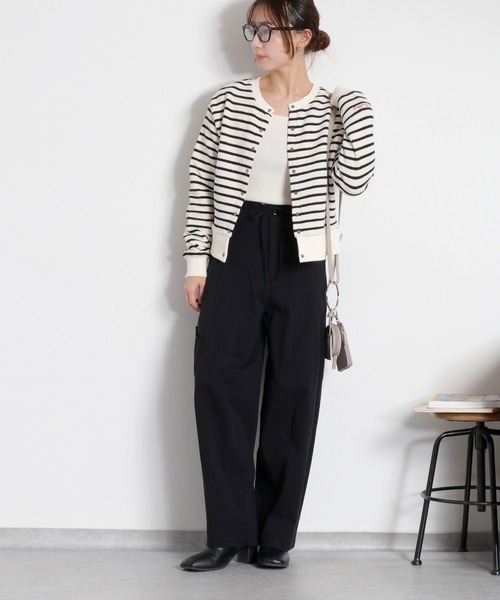 cepo（セポ）の「イージーカーゴバルーンパンツ（カーゴパンツ・レディース・オリーブ/ブラック・M/S）」の19枚目の写真