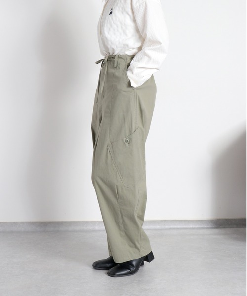 cepo（セポ）の「イージーカーゴバルーンパンツ（カーゴパンツ・レディース・オリーブ/ブラック・M/S）」の12枚目の写真