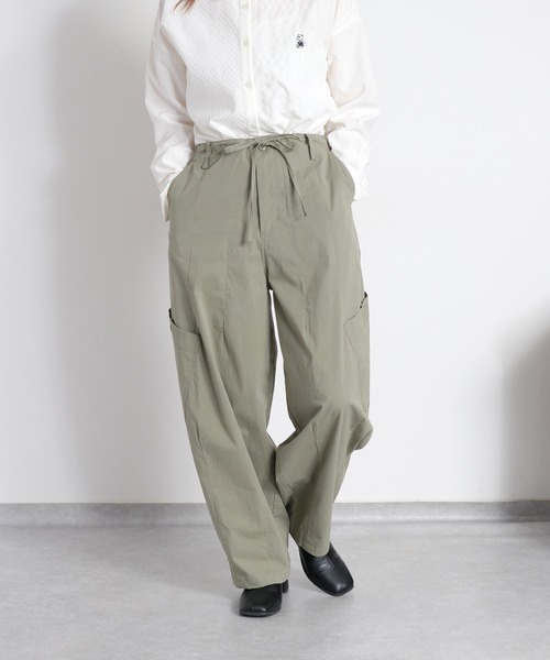 cepo（セポ）の「イージーカーゴバルーンパンツ（カーゴパンツ・レディース・オリーブ/ブラック・M/S）」の11枚目の写真