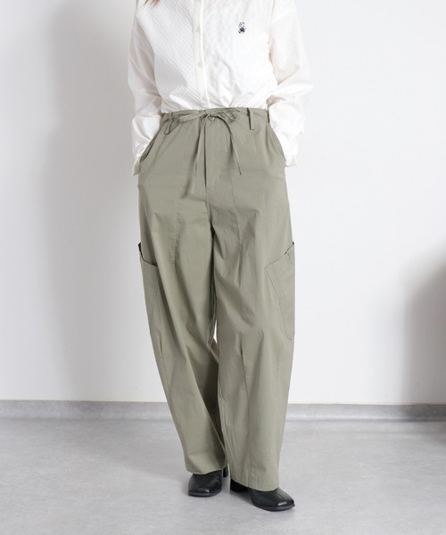 cepo（セポ）の「イージーカーゴバルーンパンツ（カーゴパンツ・レディース・オリーブ/ブラック・M/S）」の15枚目の写真