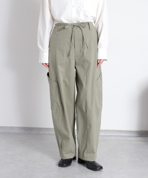 cepo（セポ）の「イージーカーゴバルーンパンツ（カーゴパンツ・レディース・オリーブ/ブラック・M/S）」の10枚目の写真