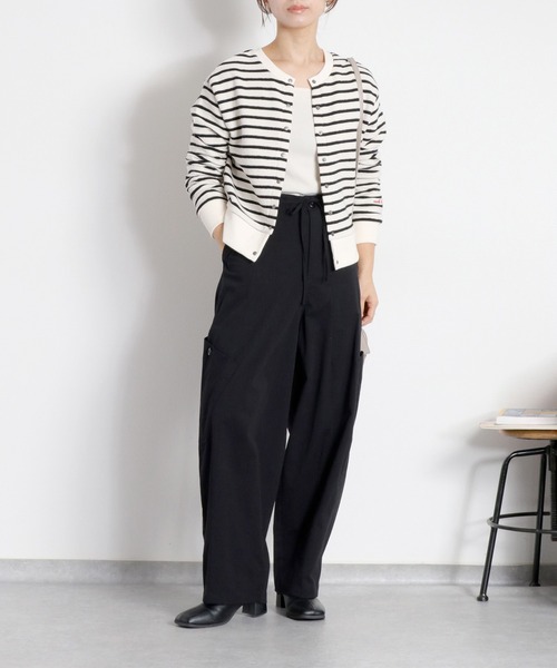 cepo（セポ）の「イージーカーゴバルーンパンツ（カーゴパンツ・レディース・オリーブ/ブラック・M/S）」の16枚目の写真