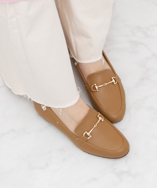 Bridget Birkin(ブリジットバーキン)の「【Bridget Birkin】ソフトビットレインローファー(564017)(ローファー・レディース・アイボリー/キャメル/ブラック系その他/ブラック・23/22.5/24/23.5/24.5)」の4枚目の写真