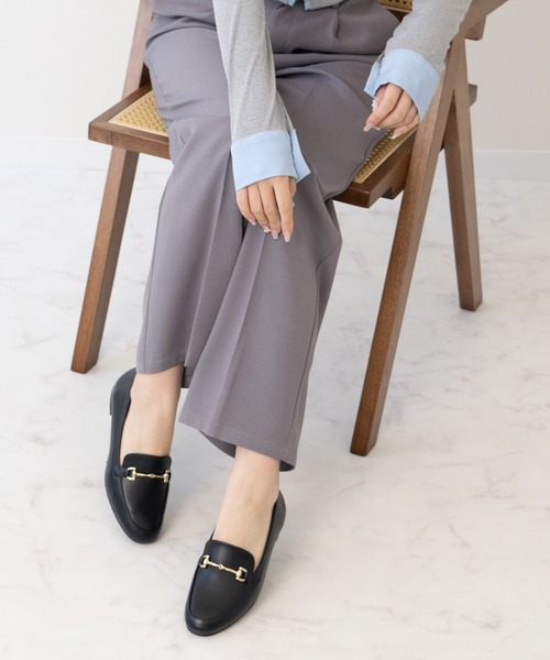 Bridget Birkin(ブリジットバーキン)の「【Bridget Birkin】ソフトビットレインローファー(564017)(ローファー・レディース・アイボリー/キャメル/ブラック系その他/ブラック・23/22.5/24/23.5/24.5)」の10枚目の写真