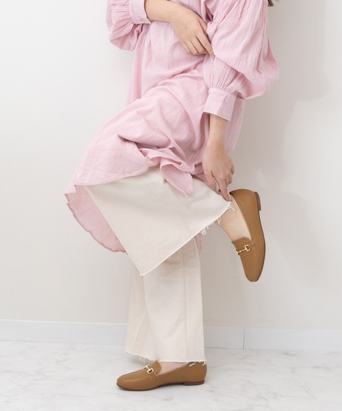 Bridget Birkin(ブリジットバーキン)の「【Bridget Birkin】ソフトビットレインローファー(564017)(ローファー・レディース・アイボリー/キャメル/ブラック系その他/ブラック・23/22.5/24/23.5/24.5)」の6枚目の写真