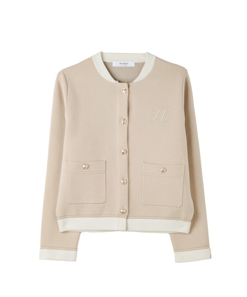 新品未使用完売色HLT Logo Knit Varsity Jacket HLT Logo Knit Varsity Jacket（その他アウター）｜Her lip to（ハー