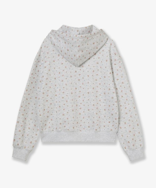 aeae(エーイーエーイー)の「WEB LOGO FLOWER HOOD ZIP-UP(パーカー・レディース・ブルー/ピンク・FREE)」の8枚目の写真