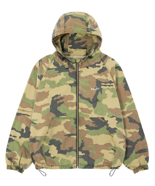 HUF（ハフ）の「HUF eightynine HOODED JACKET（ブルゾン・メンズ・カモフラージュ/ブラック/ナチュラル・S/M/L/XL/XXL）」の13枚目の写真