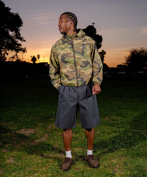 HUF（ハフ）の「HUF eightynine HOODED JACKET（ブルゾン・メンズ・カモフラージュ/ブラック/ナチュラル・S/M/L/XL/XXL）」の5枚目の写真