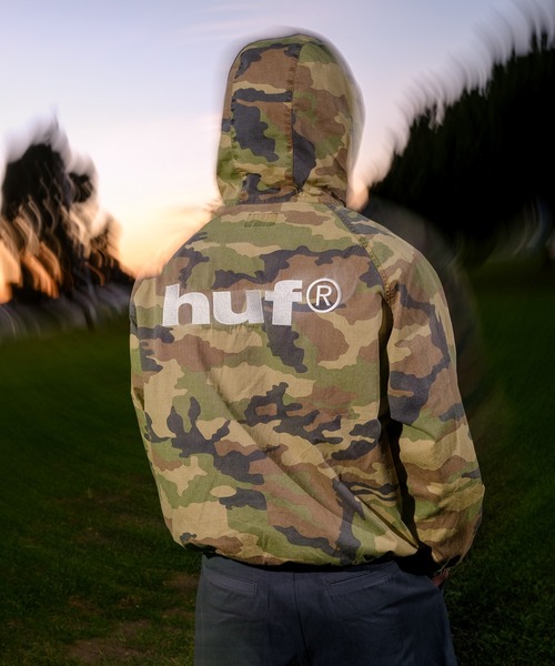 HUF（ハフ）の「HUF eightynine HOODED JACKET（ブルゾン・メンズ・カモフラージュ/ブラック/ナチュラル・S/M/L/XL/XXL）」の6枚目の写真