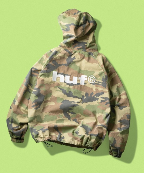 HUF（ハフ）の「HUF eightynine HOODED JACKET（ブルゾン・メンズ・カモフラージュ/ブラック/ナチュラル・S/M/L/XL/XXL）」の7枚目の写真