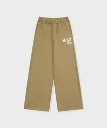 HAND WORK FLUFFY PANTS (BEIGE)