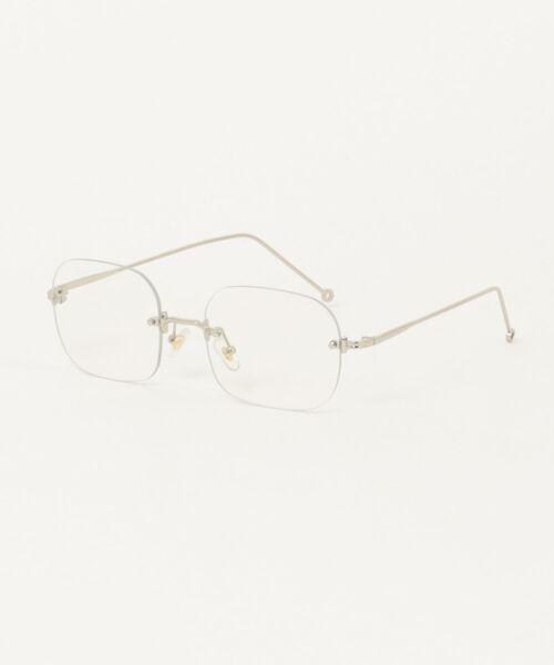 Burner(バーナー)の「【BLUR GLASS(ブラー・グラス)】リムレス ブルーライトカット 伊達メガネ blu-gls-8-9(メガネ・メンズ・ゴールド/シルバー・FREE)」の10枚目の写真